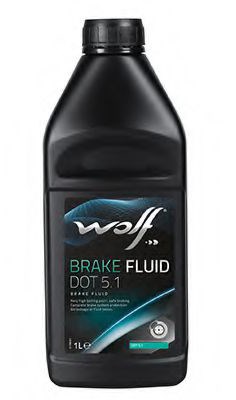 Тормозная жидкость Wolf Brake Fluid Dot 5.1 1 л. 8308307 - фото 5190